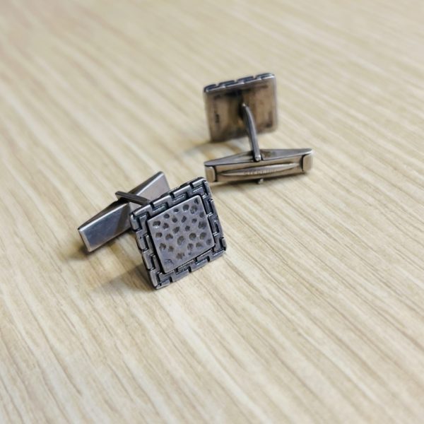 Men's Silver Cufflinks