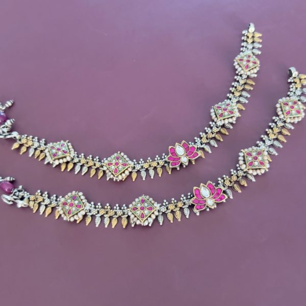 Silver Anklets Payal