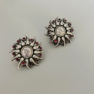 Pure Silver Stud Earrings