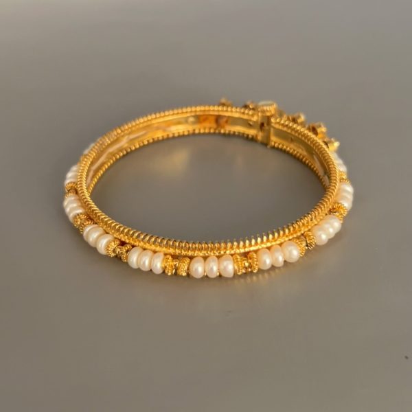 Gold Plated Silver Bangles Online