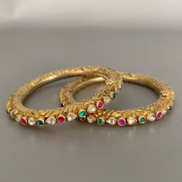 Kundan Bangles