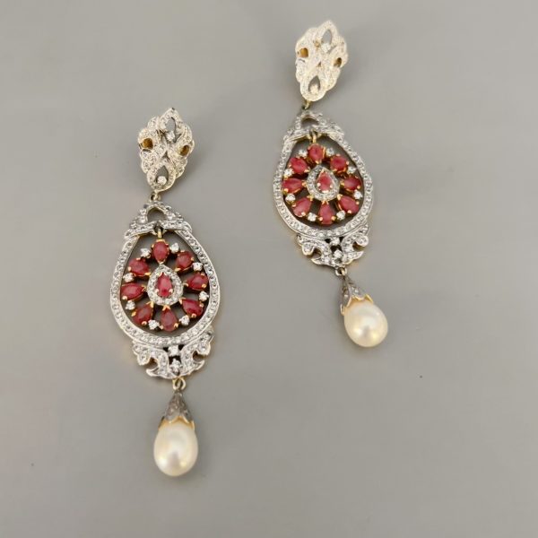 CZ diamond earring