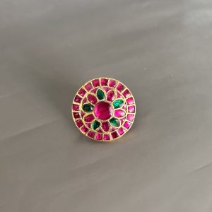 925 silver Kundan Ring