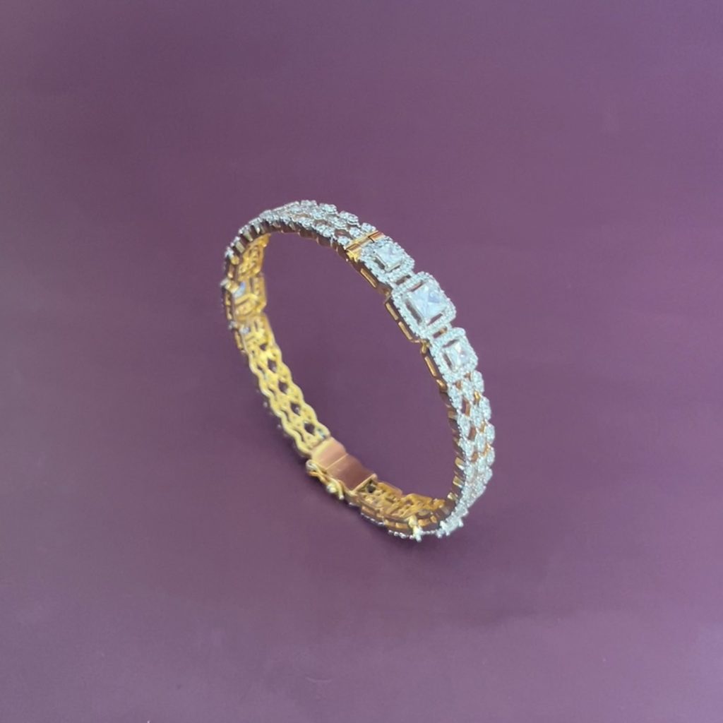 CZ Diamonds Bangles