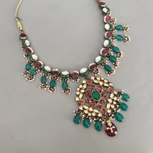 Kundan Silver Necklace