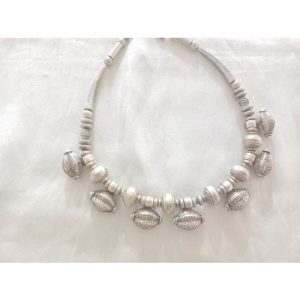 Plain Silver 925 Silver Dodi Design Necklace