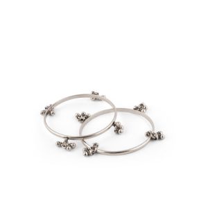 Silver Bangles