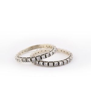 Silver Bangles