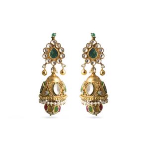 Kundan Dool Earrings